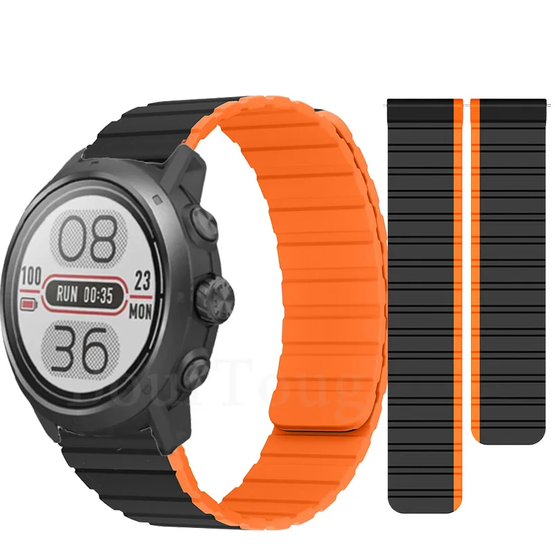 

Магнитный ремешок для часов COROS APEX 2 Pro/APEX 46 мм 42 мм, силиконовый браслет для часов COROS PACE 2, сменный Браслет, аксессуар