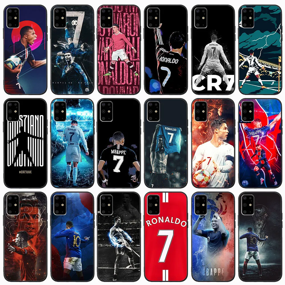 LK-24 Football star M-Mbappe CR7 силиконовый чехол для Samsung A01 A11 A21 A21S A31 A41 A51 A71 A42 A32 A22 A02 M02