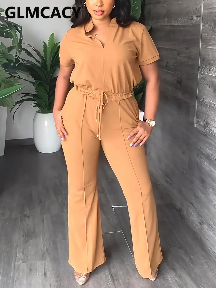 Women Casual Two Piece Suits Short Sleeve T Shirt & Loose Pants Set