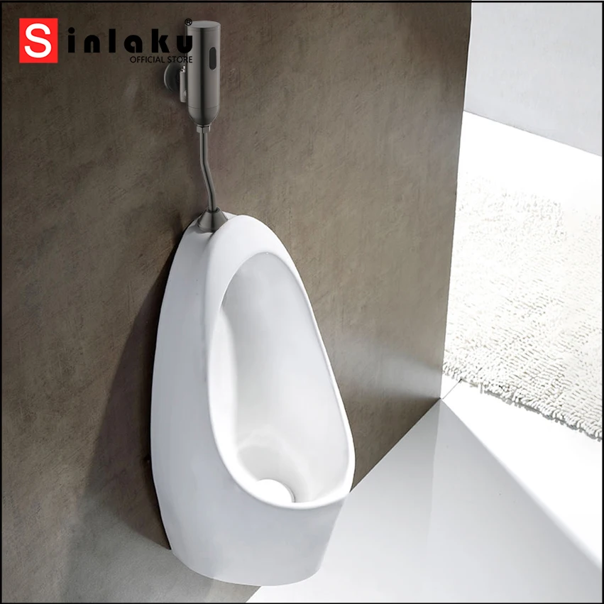 SINLAKU аксессуары для ванной комнаты пистолет серый сенсор писсуар автоматический