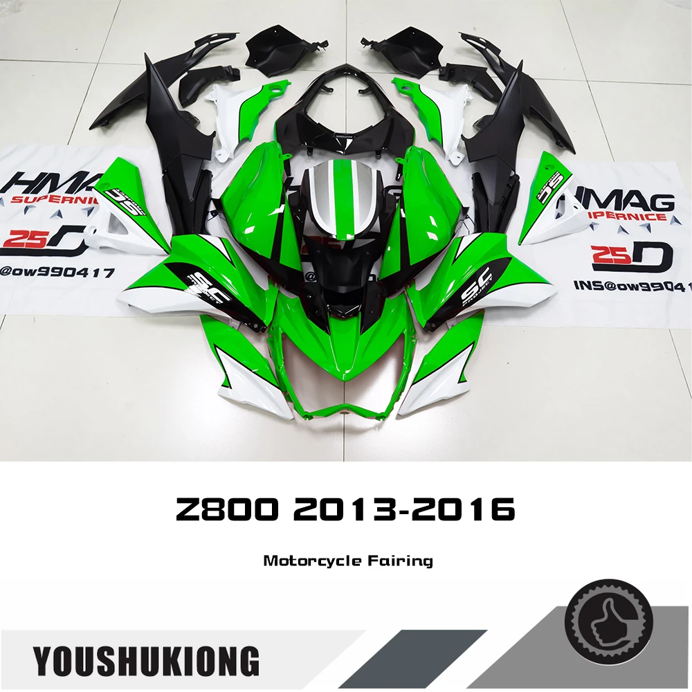 

Motorcycle Fairing Shell Accessories SC Custom Style Racing Fairing For Kawasaki Z800 13 14 15 16 Injection Molding