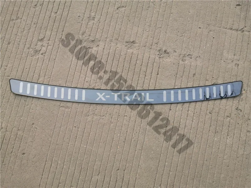 

Для Nissan X-Trail X Trail T32 2014-2021 задний Стайлинг из нержавеющей стали, защита заднего бампера автомобиля, накладка на порог багажника