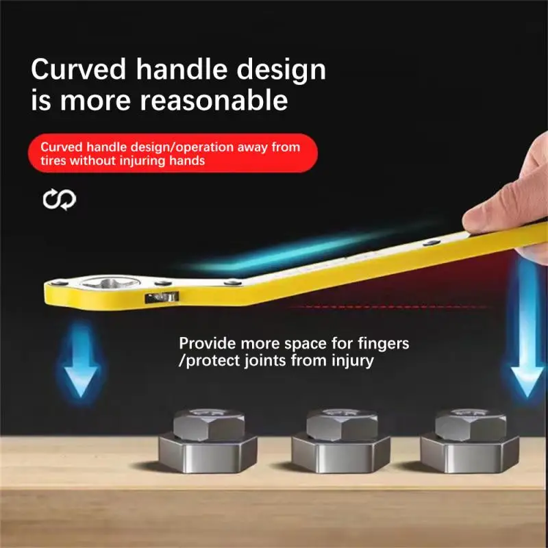 

Профессиональный гаечный ключ, устойчивый к коррозии, с изогнутой ручкой, экономный инструмент, долговечный регулируемый