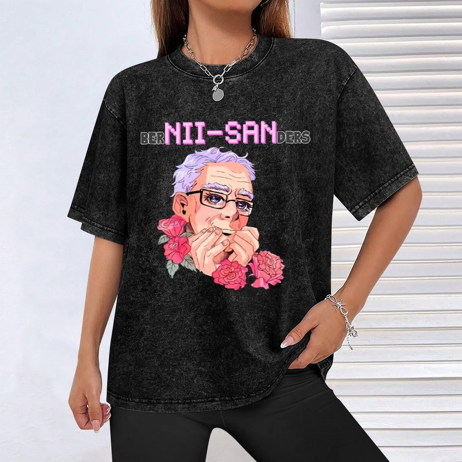 Футболка Bernie Sanders в стиле аниме nii-san Torino футболки с рисунком рэпера новые подарки