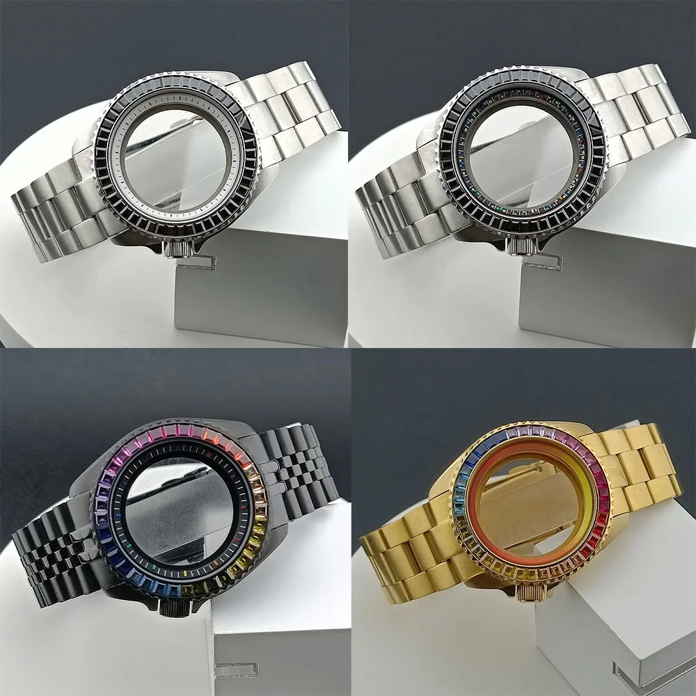 Браслет из нержавеющей стали диаметром 41 мм для фотографий NH35 NH36