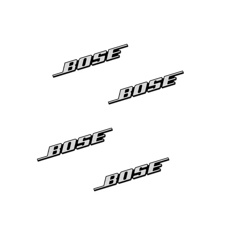4Pcs Car Speaker audio Badge stereo Emblem sticker stying for Bose Mazda 2 3 5 6 8 323 626 RX8 MX3 MX5 CX5 Atenza Axela - купить по