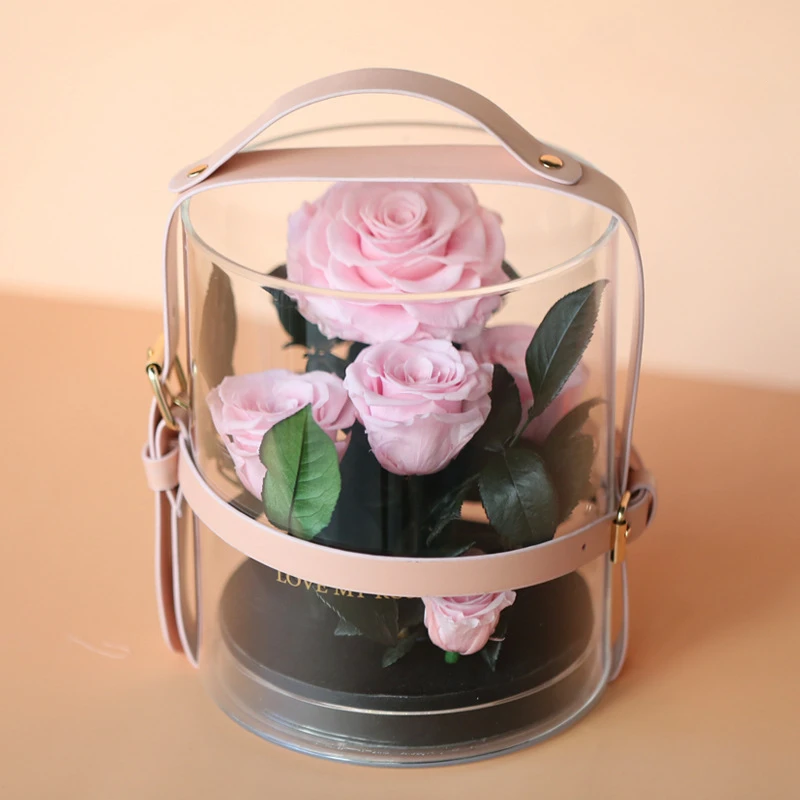 

Valentine's Day Christmas GiftsEternal FlowersFinished Rose BoxAcrylic BoxSouvenirsCorporate Business Gifts