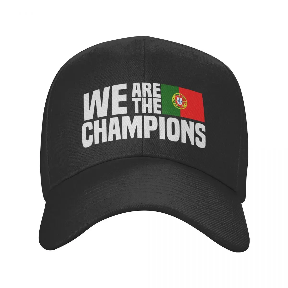 

We Are The Champions Portugal Baseball Cap for Men Women Adjustable Portuguesa Flag Dad Hat Outdoor Snapback Caps