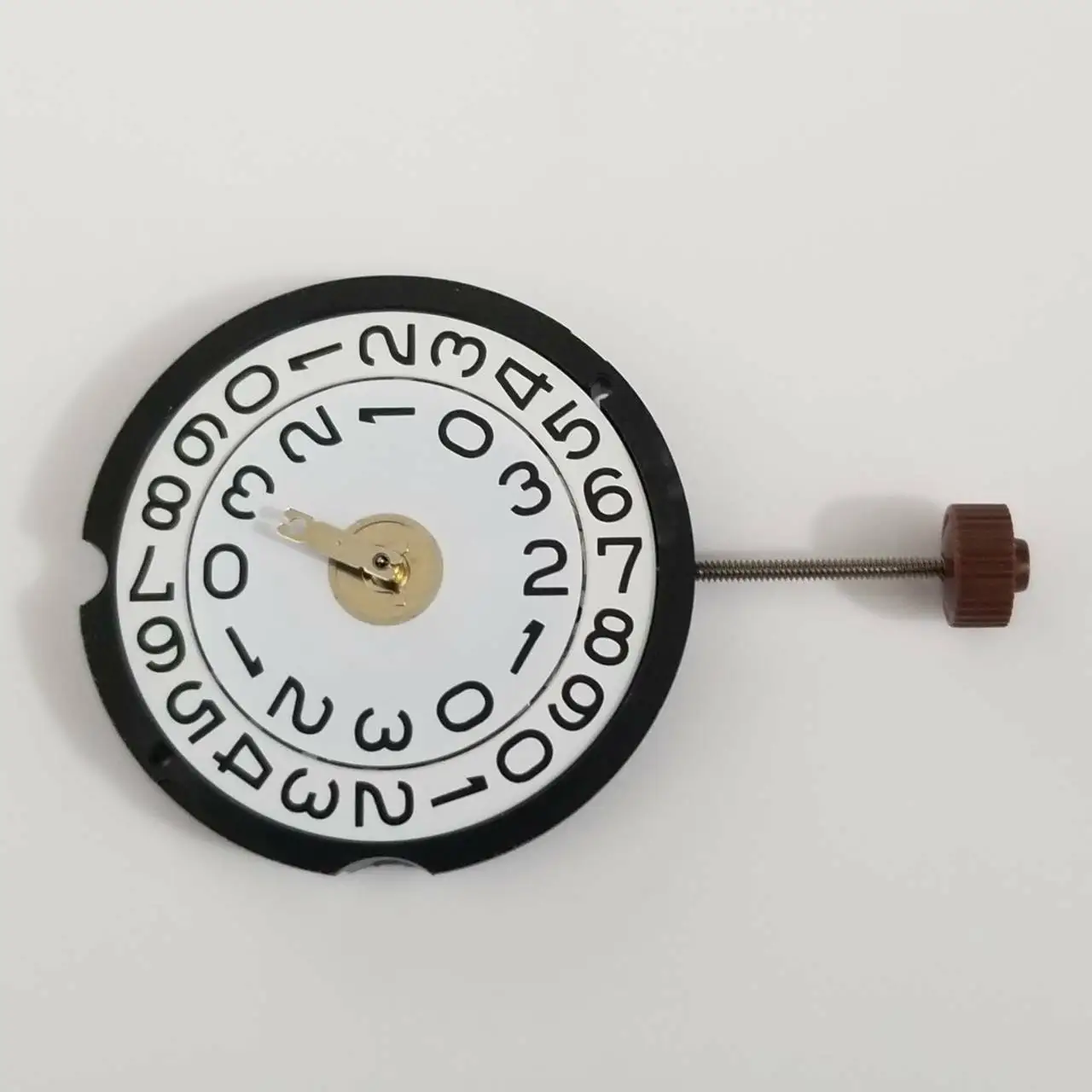 

For Ronda 509 23.9mm 3 Hands Watch Quartz Movement With Big Double Digit Date At 3:00 & Battery Replacement Repair Parts