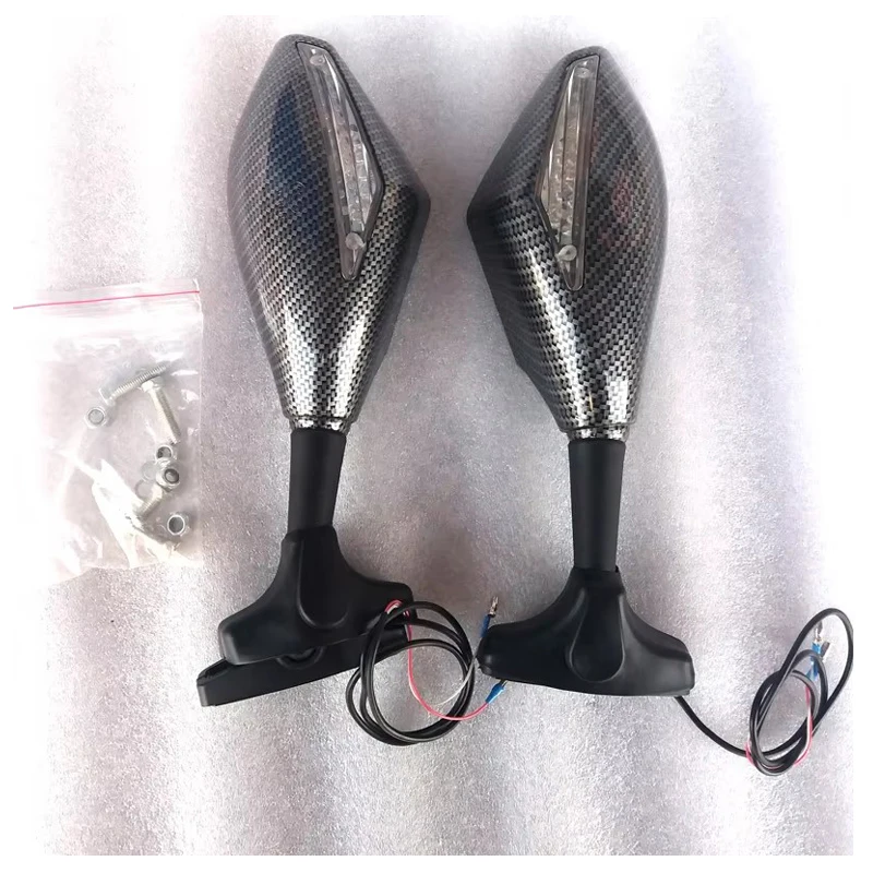Фото Зеркала для мотоцикла YZFR6, совместимые с Yamaha YZF R6 1998-2006 годов выпуска №4