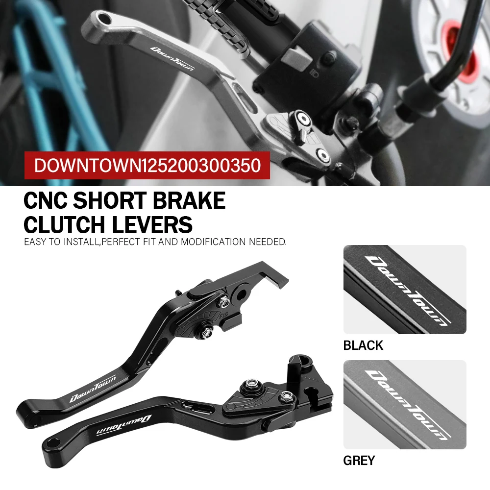 Для KYMCO центр 125 200 300 350 200i 300i 350i аксессуары для мотоциклов CNC короткие рычаги тормозной муфты с логотипом