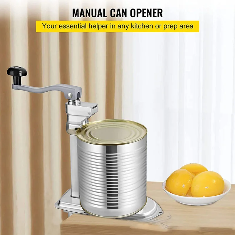 Настольный коммерческий ручной консервный нож для консервных банок открывалка