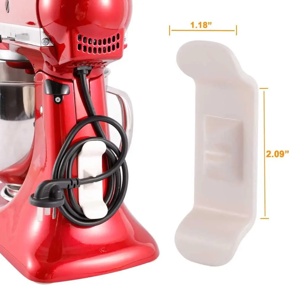 Кухонный органайзер для шнура обмотка приборов держатель кабеля зажим шнуры