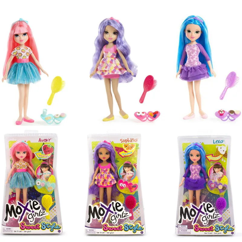 

Original Box moxie girls doll magic-snow dress up doll the best girl gift