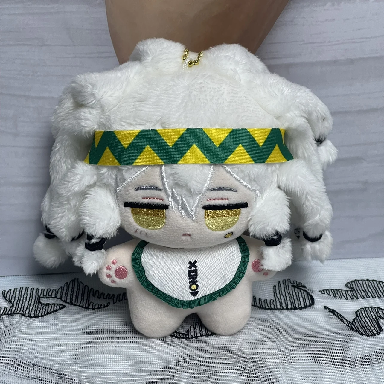 

Game AOTU World Palos 10cm Mini Cosplay Plush Stuffed Doll Body Dress Up Anime Lovely Plushies Xmas Gift