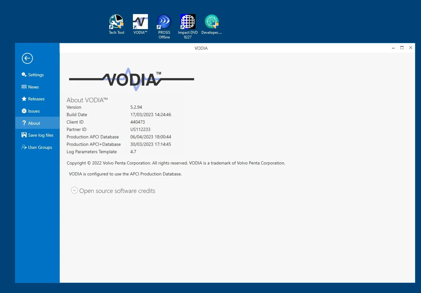 Фото TruckEPC3 VODIA 5.2.114 Последняя версия 2026 с обновлением Apci+, Devtool и функцией работы в автономном режиме №1