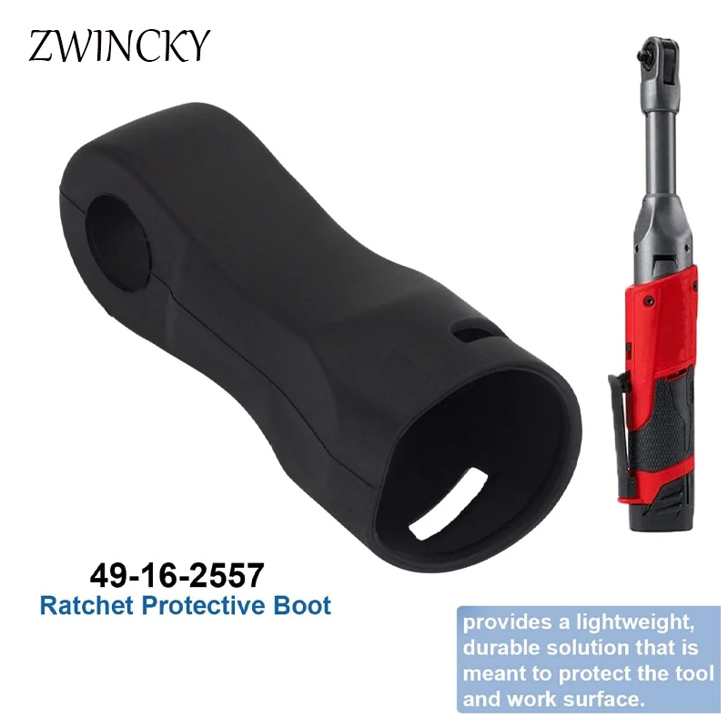 

Храповой защитный ботинок 49-16-2557 для топлива, храповый механизм 3/8 дюйма для M12, топливный храповой механизм 44795391 дюйма (3/8-20) для Milwaukee tool Boot