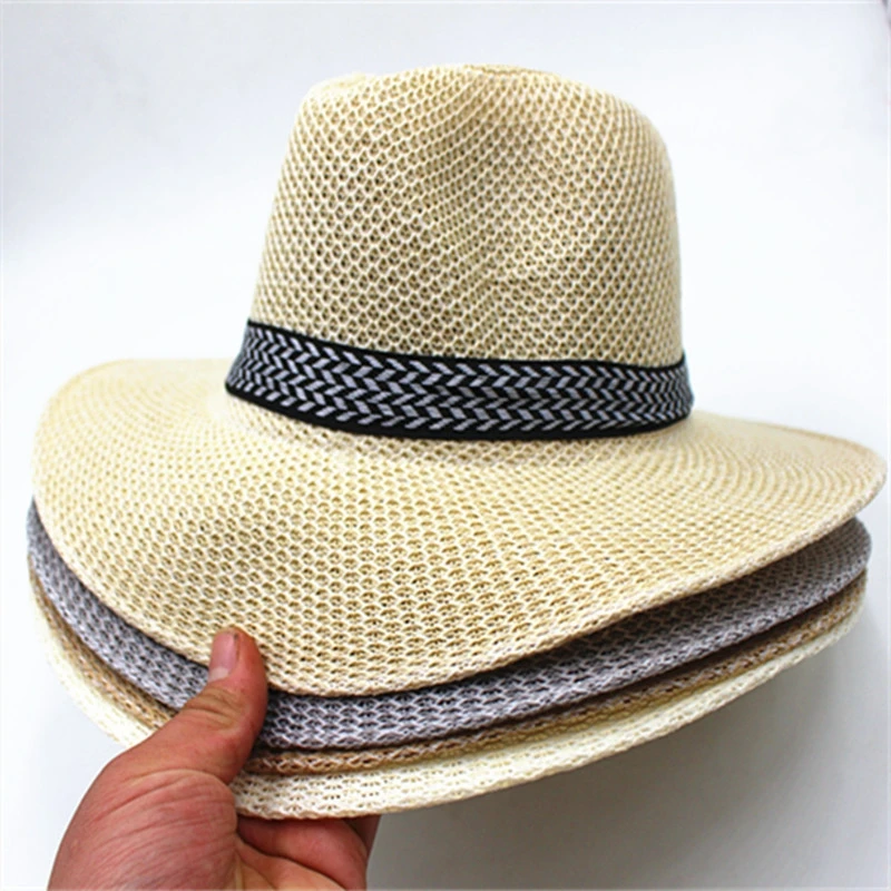 

Cowboy Retro Jazz Hat Wide Brim Trendy Basin Caps Vintage Western Panama Men Women Fedora Hats Classical Sunhat Party Travel Cap