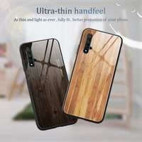 colorful wooden glass case for oneplus 10pro 9pro 8pro 7tpro 7t phone case for oneplus nord ce n200 n100 m20 ce 5g
