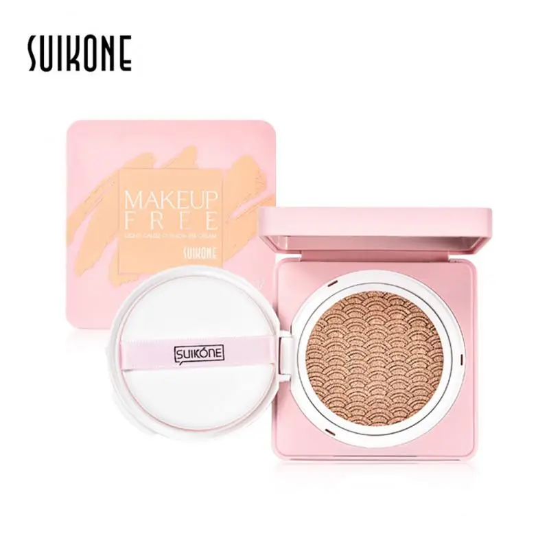 

2 Colors Make-up Radiant And Bright Cushion BB Cream Female Concealer Moisturizing Waterproof And Sweat-proof Makeup Foundation