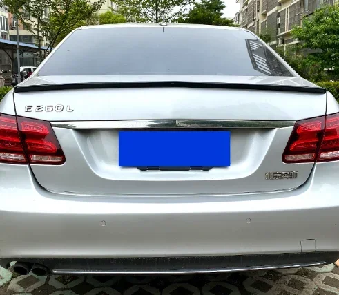 Для Mercedes Benz E Class W212 E180 E200 E260 E300 2008-2015 комплект заднего спойлера для кузова крыла