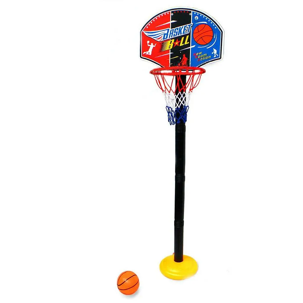 

New Portable Basketball Set with Net Backboard Outdoor Game Set