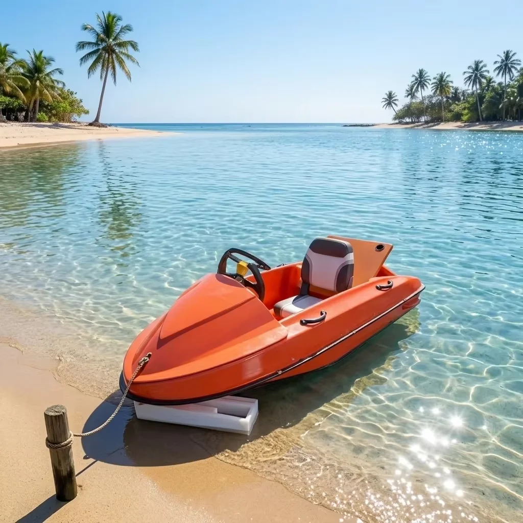 Фото Водный картинг-гидроцикл для взрослых, 2-тактный, 15 кВт, ABS, Aqua Kart, 60 км/ч, высококачественный, для водных видов спорта, для парков и живописных мест №2