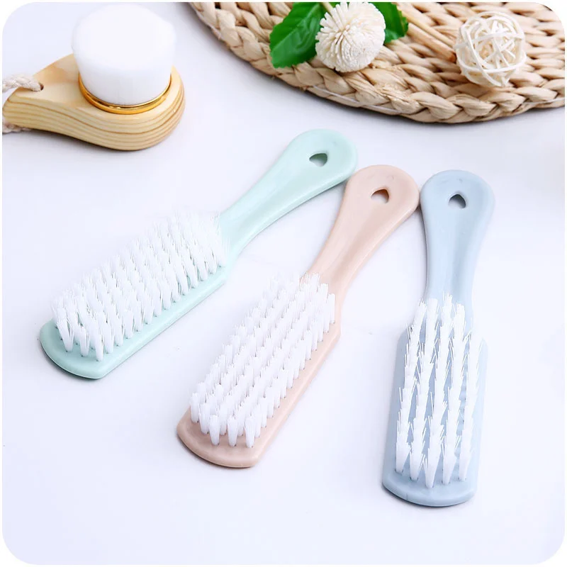 

Handle soft bristle shoe brush Household cleaning supplies Plastic cleaning brush Laundry brush Decontamination shoe brush