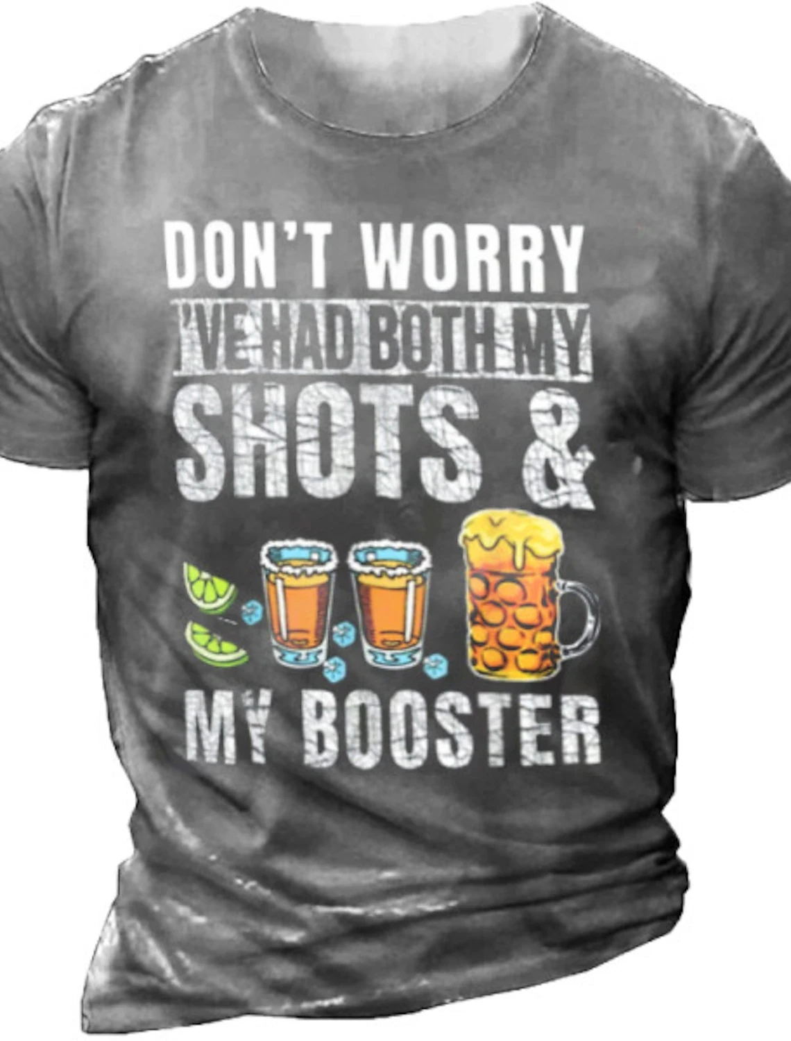 

Summer Ultra Thin 2023 Vintage Street Men's Multi-Color Personality T-Shirt Beer Print T-Shirt Men's Oversized T-Shirt 2Xs-6Xl