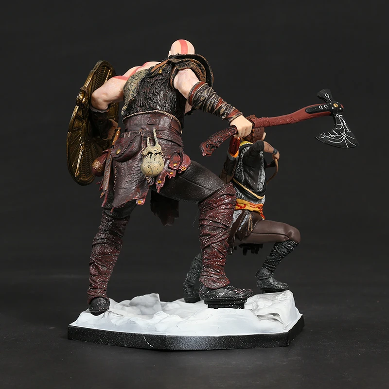 God of War Kratos & Atreus 1/10 статуя из ПВХ Модель Коллекционная фигурка игрушка подарок |