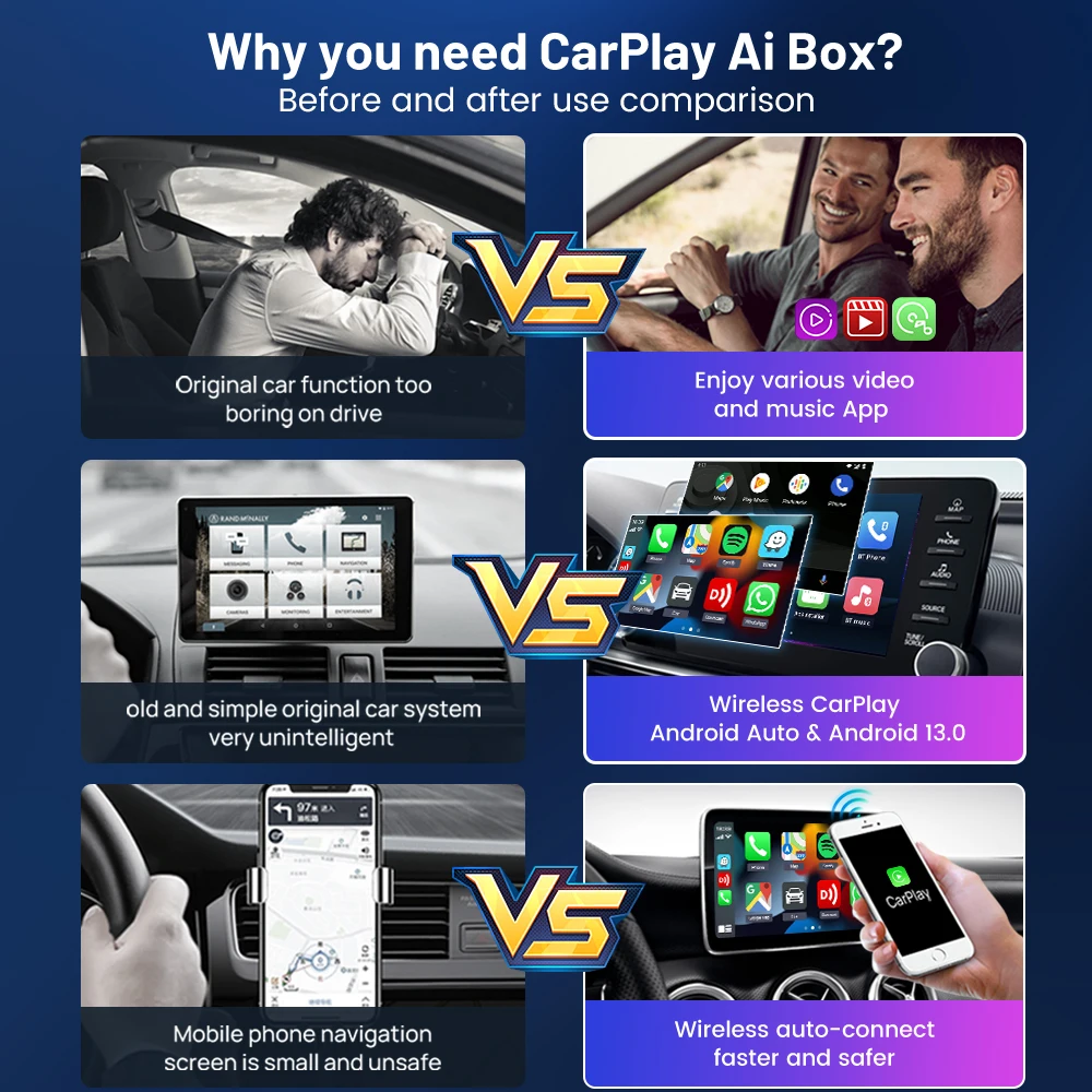 Беспроводной carplay android tbox