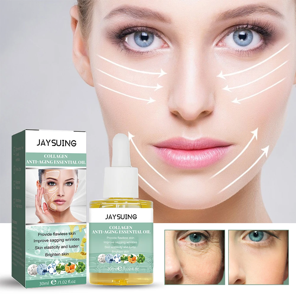 

30ML Collagen Anti-aging Essential Oil Desalting Fine Lines and Spots Hydrating Firming Moist Anti-wrinkle Essence Skin Care