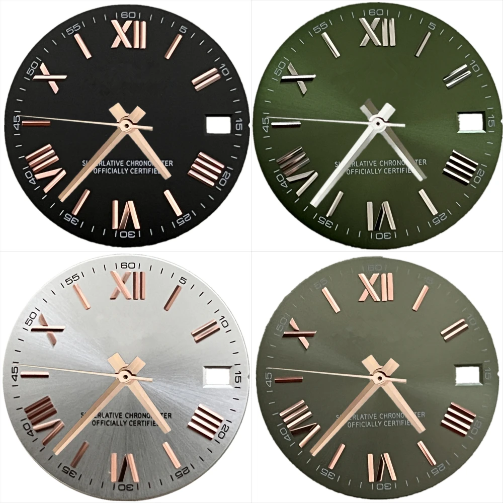 Циферблат 28 5 мм подходит для NH35 NH36 аксессуары часов циферблат без светящегося