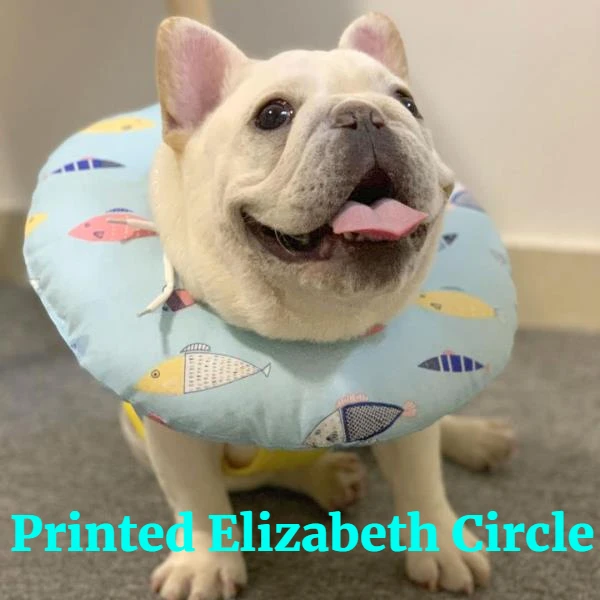 

Pet Cone,Adjustable Lightweight Elizabethan Collar for Puppies, Soft Pet Recovery Collar Does Not Block Vision,Small Dogs,Cats