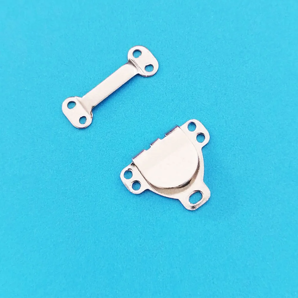

10 Sets Hook Eye Button Jacket Dresses DIY Clothing Hooks Sewing Pant Supplies Brass Wrought Iron Latch