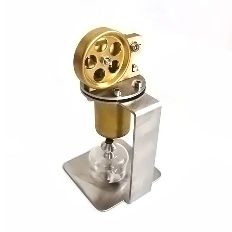 Модель парового двигателя Стирлинга мини-латунный котел спиртовая лампа