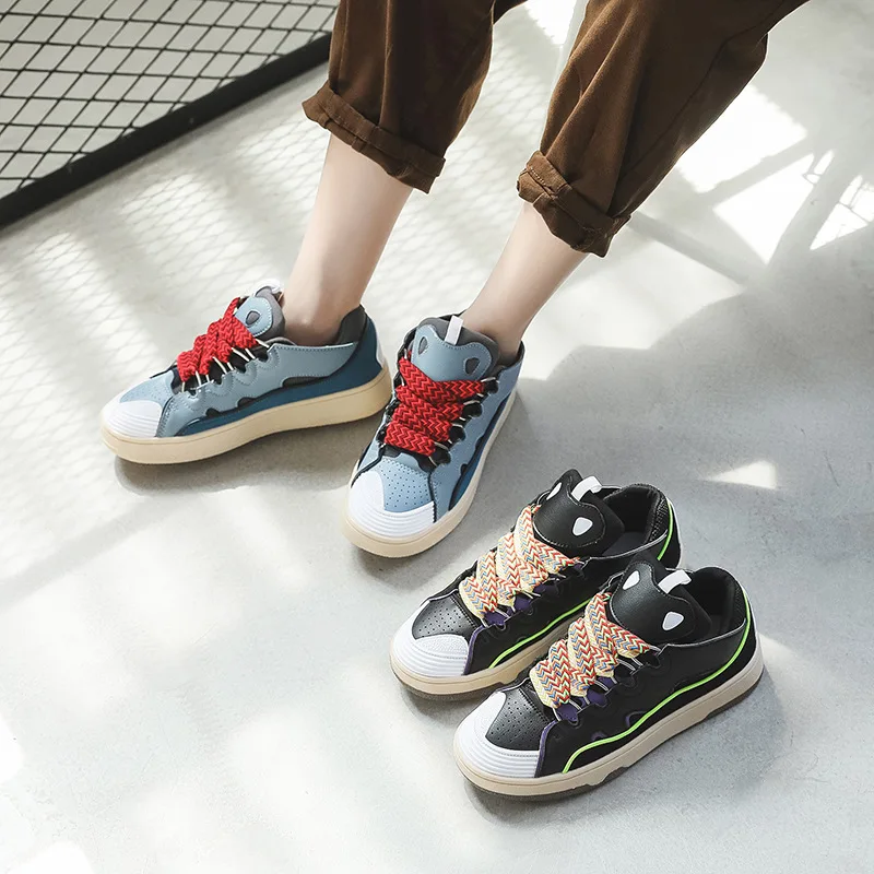 

Widened shoes Daddy shoes Men 2022 new fashion shoes thick soles casual shoes summer breathable sports shoes shell shoes tide