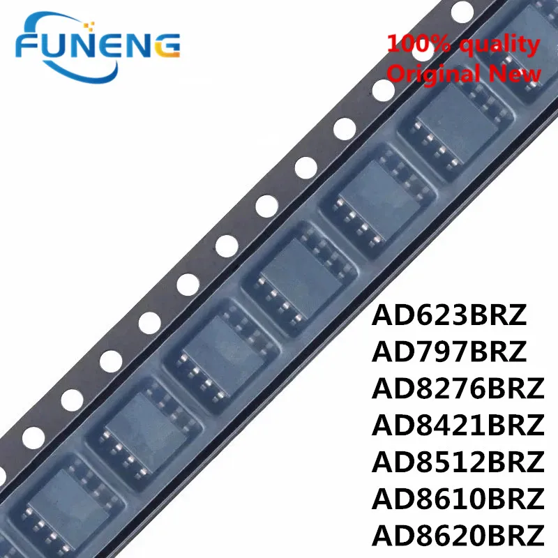 5 шт. AD623B 797B 8276B 8421B 8512 8610 8620 B BR BRZ AD623BRZ AD797BRZ AD8276BRZ AD8421BRZ AD8512BRZ AD8610BRZ AD8620BRZ