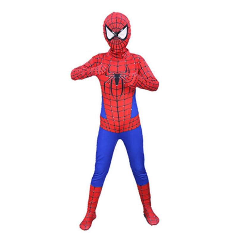 Железный Паук костюм для косплея Удивительный Человек-паук на Хэллоуин Питера