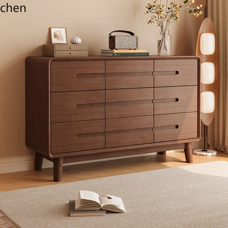 HSN сундук из цельного дерева шкафчик для гостиной ящик хранения шкаф-ведро