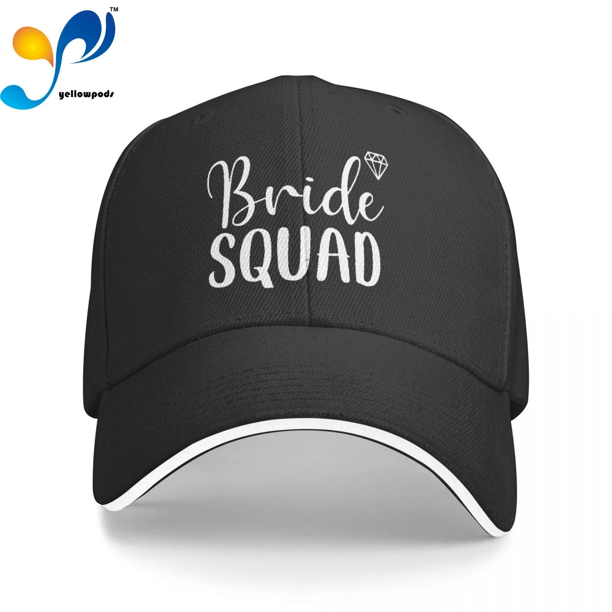 

Baseball Cap Men Bride Squad Bridal Shower Fashion Caps Hats for Logo Asquette Homme Dad Hat for Men Trucker Cap
