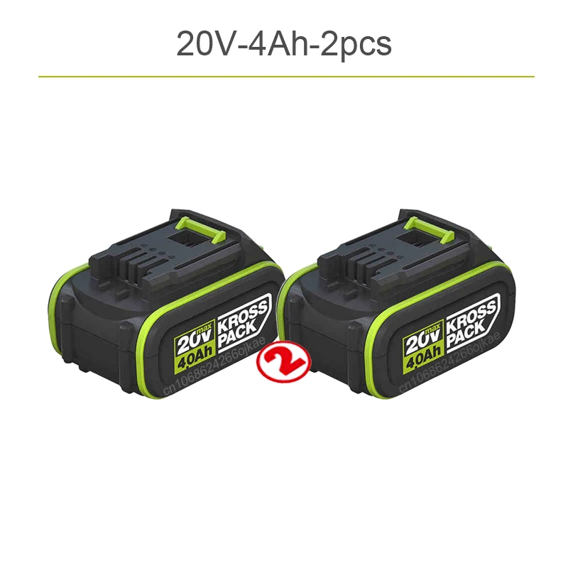 

Аккумулятор Worx 20В 2/4/5/6 Ач