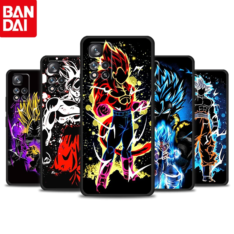

Dragon Ball Anime DBZ For Redmi 10 9 9C 9A 8 8A 7 7A 6 6A 5 5A 4X 4G 5G Prime Pro Plus Silicone Soft Black Phone Case Coque Capa