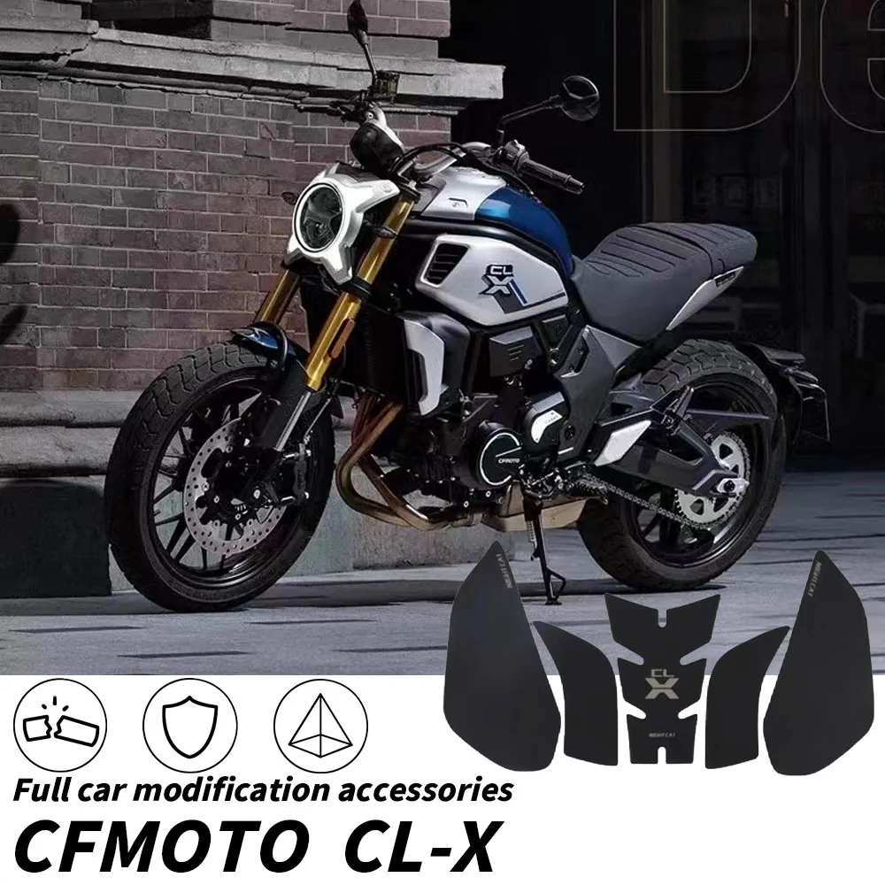 

Motorcycle Sticker For CFMOTO 700 CLX Moto Gas Fuel Tank Protector Pad Cover Decoration Sets CLX700 700CLX CL-X700 CF 700CL-X