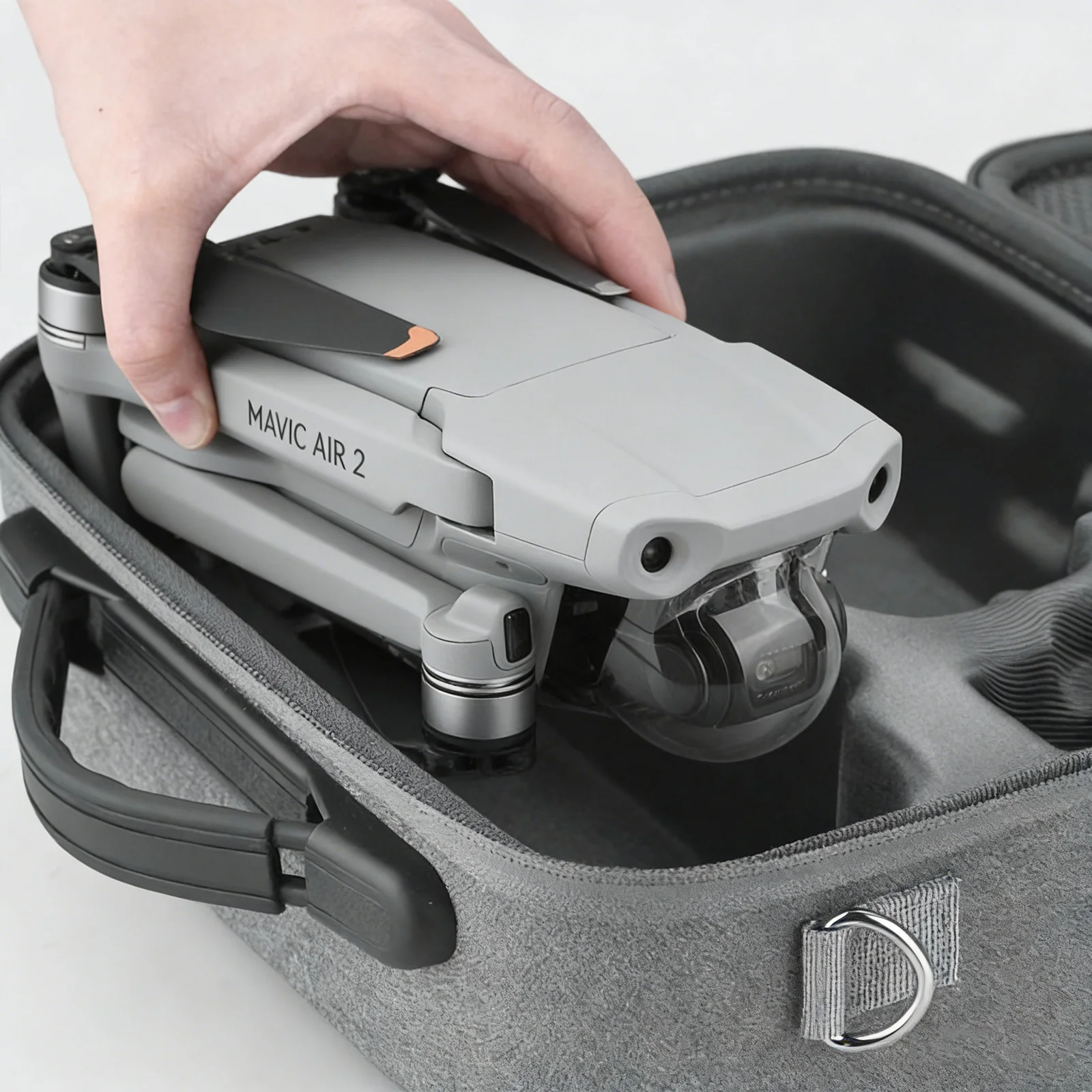 Фото Защитная крышка для объектива DJI Mavic Air 2, защитный чехол для камеры дрона, пылезащитный чехол для объектива, аксессуары №4