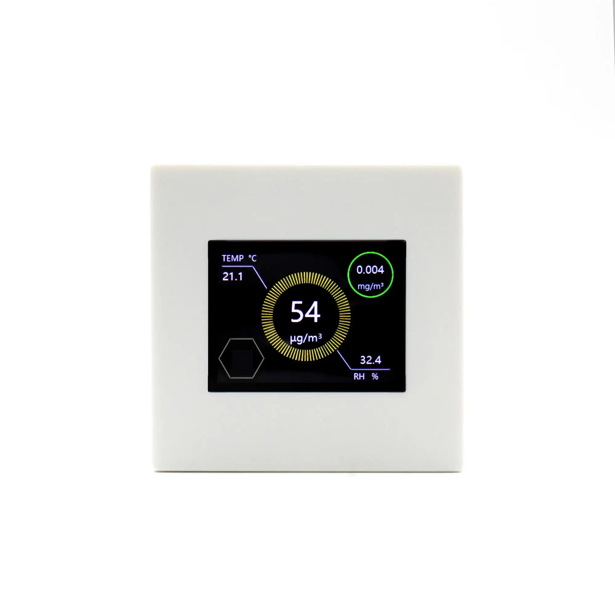 

E-Air-060F laser dust sensor PM1.0 PM2.5 PM10 Humidity Temperature formaldehyde hcho 4-in-1 indoor air quality tester