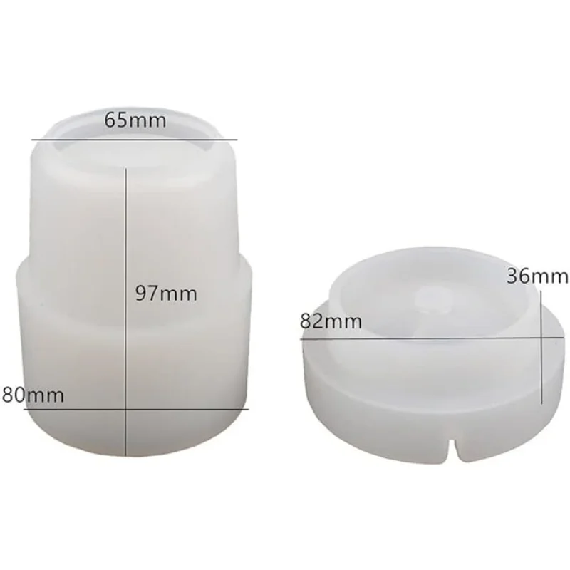 Самодельная пепельница с кристаллами зеркальная силиконовая форма двумя слоями