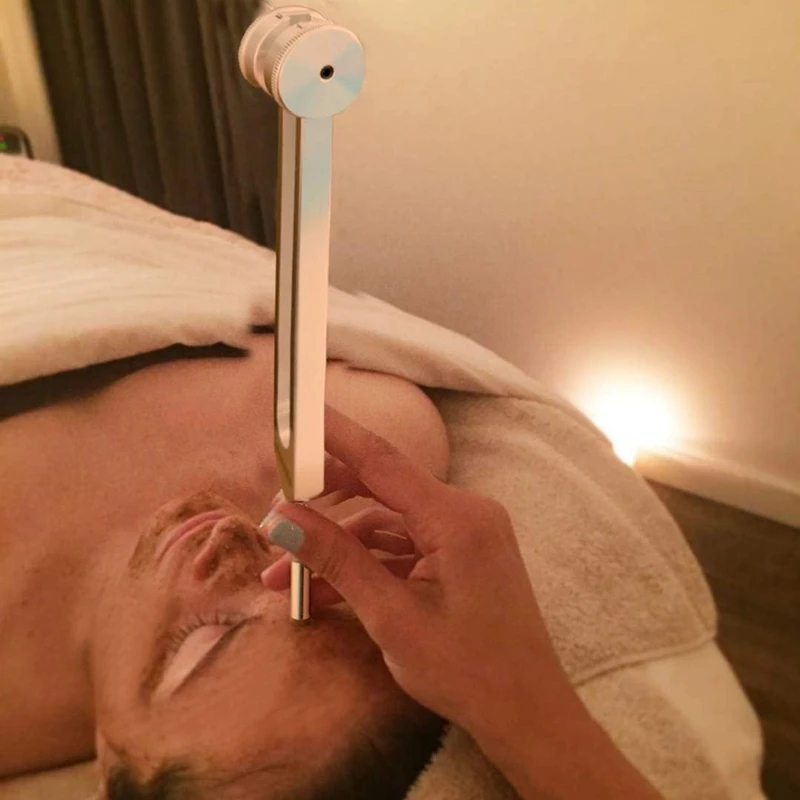 Звуковая лечебная чакра OM136.1 Hz из алюминиевого сплава для проверки нервной