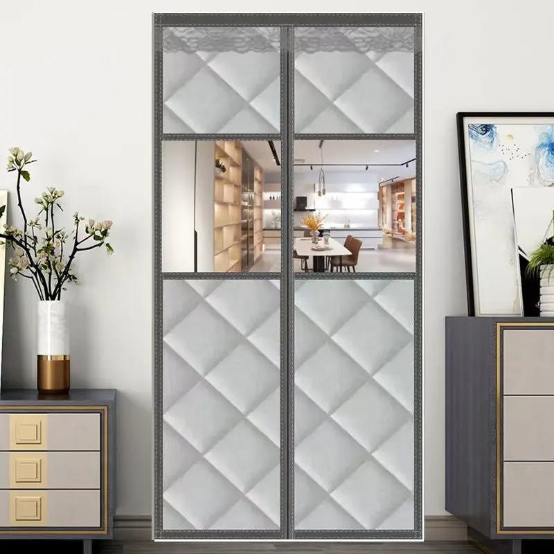 

Магнитная утепленная дверная занавеска