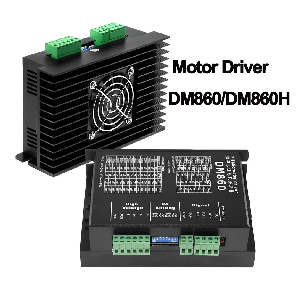 

Шаговый привод DM860H для шагового двигателя Nema34